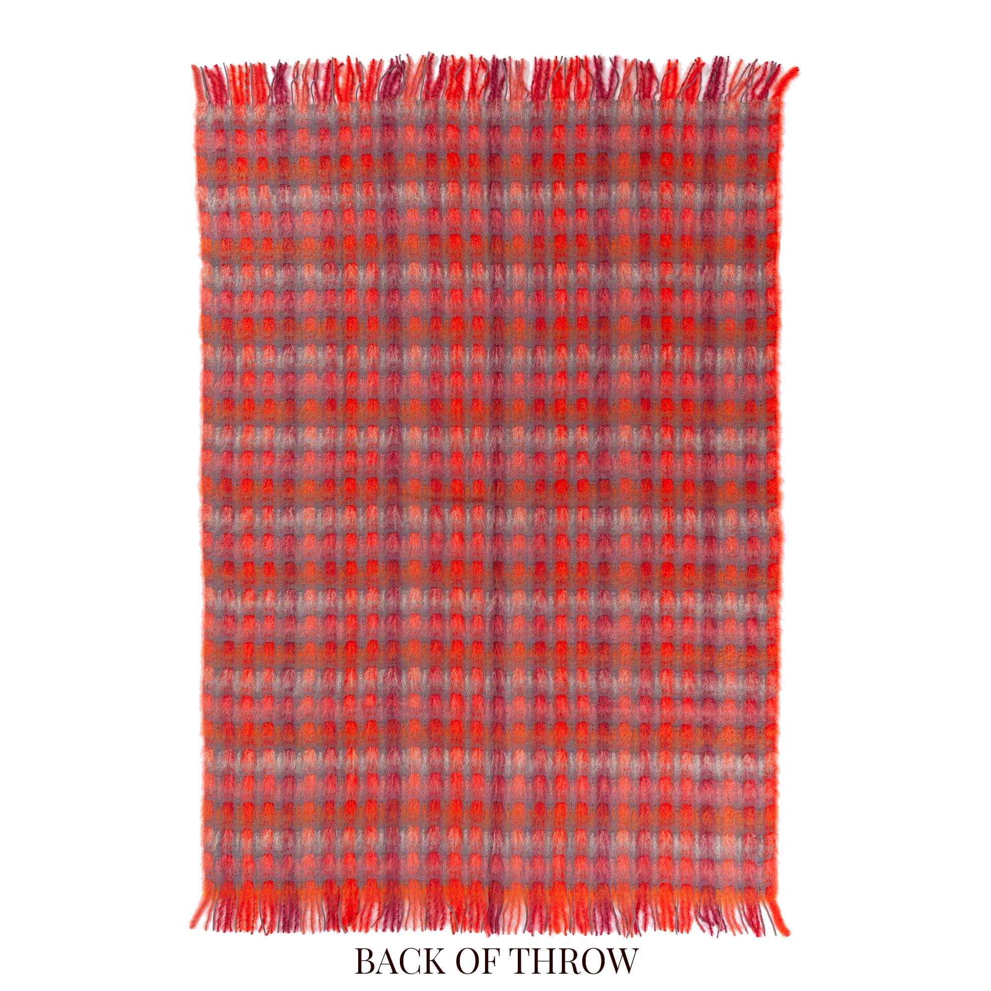 Carmen Mohair Blanket Flame - Image 4