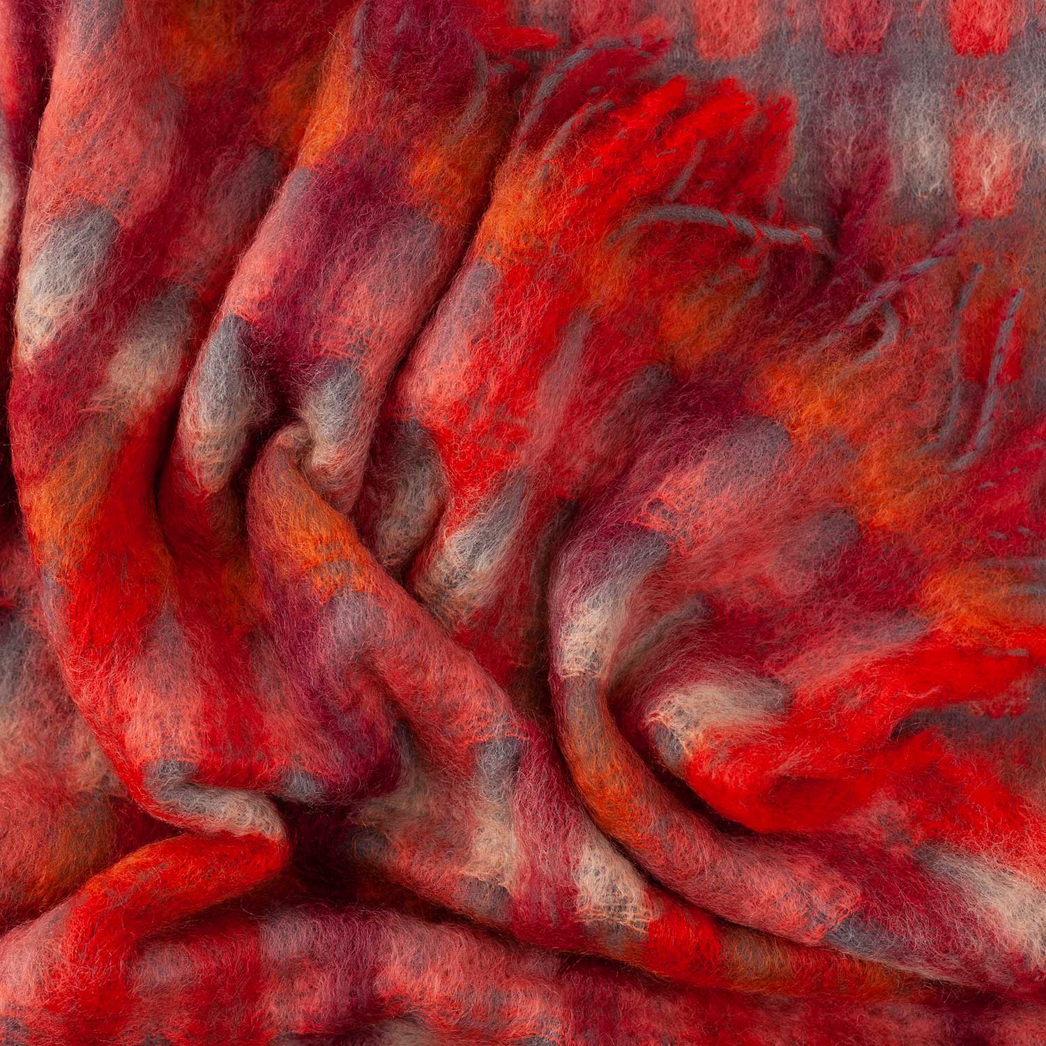 Carmen Mohair Blanket Flame - Image 6