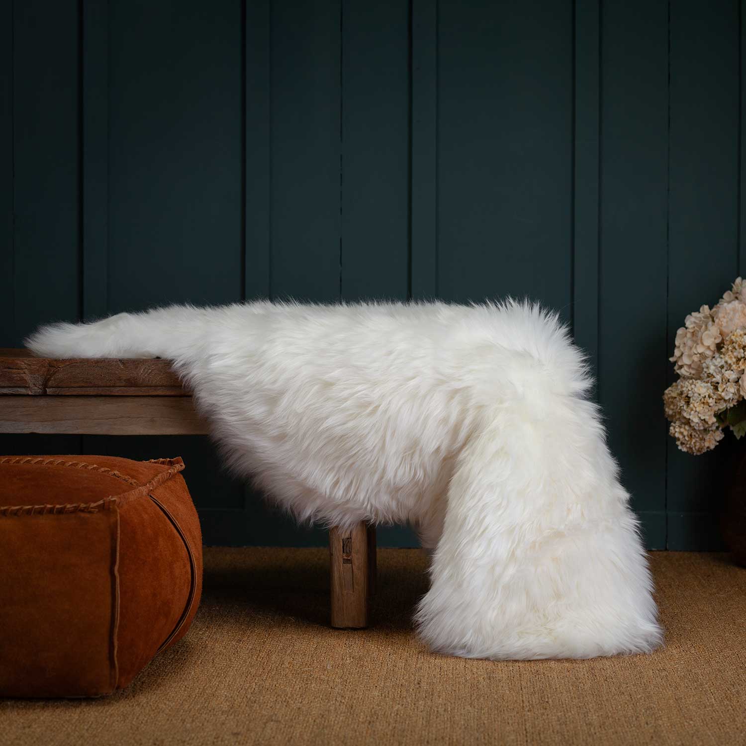 Natural White Sheepskin - Image 5
