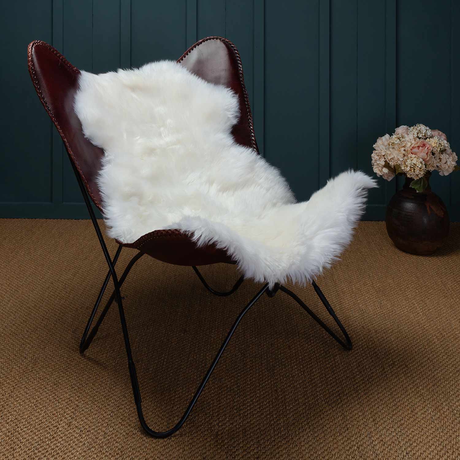 Natural White Sheepskin - Image 9