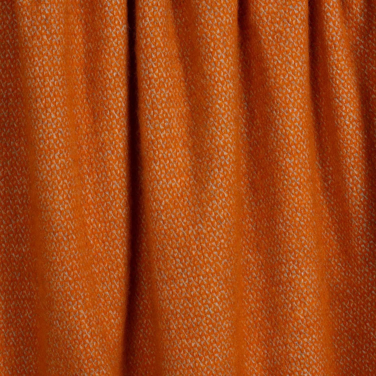 Pure New Wool Throw Pumpkin - Image 4