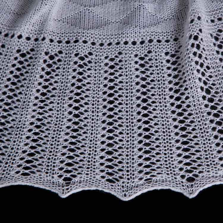 Receiving Blanket in Wool / Cotton Blend - Image 5