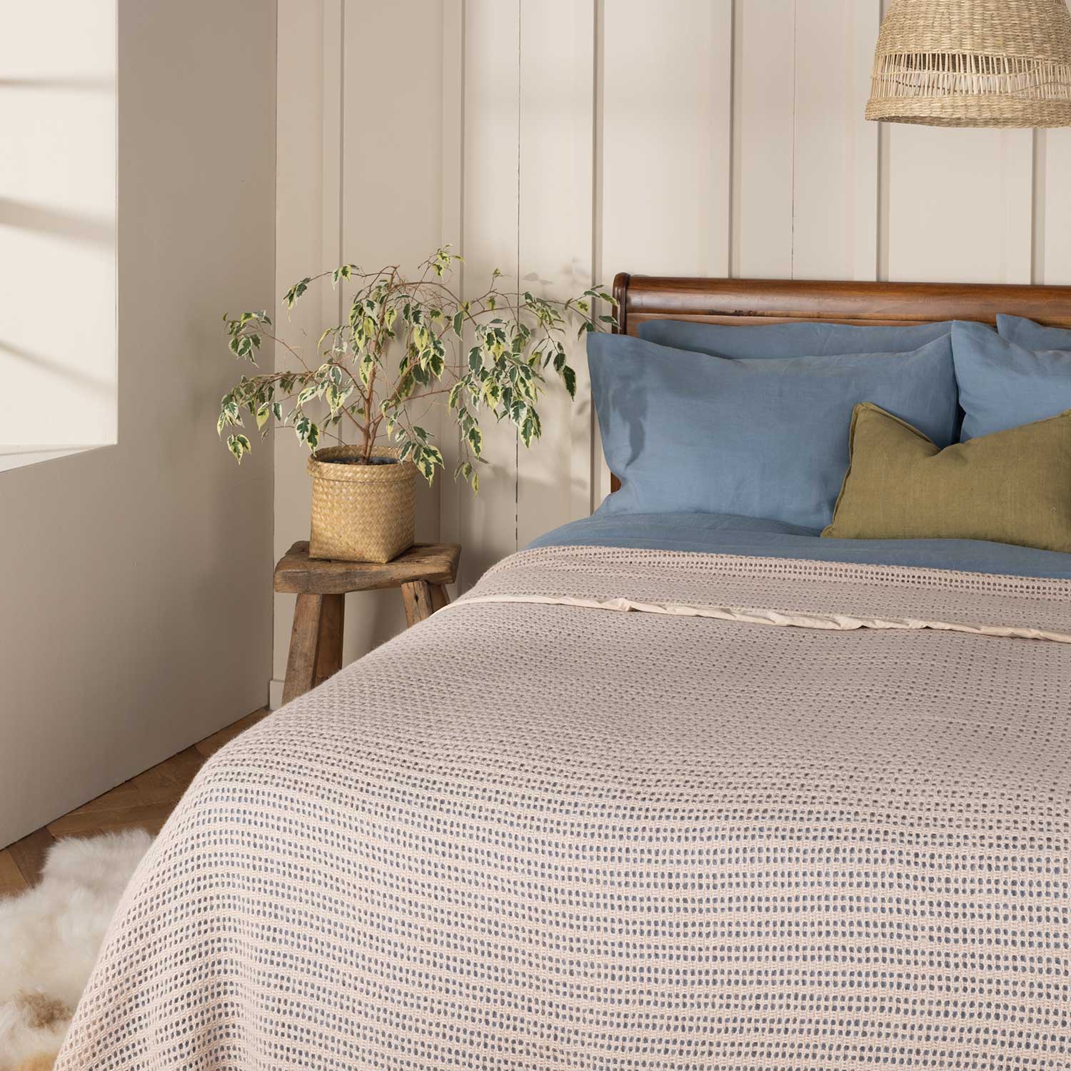 Wool Cellular Blanket - Image 18