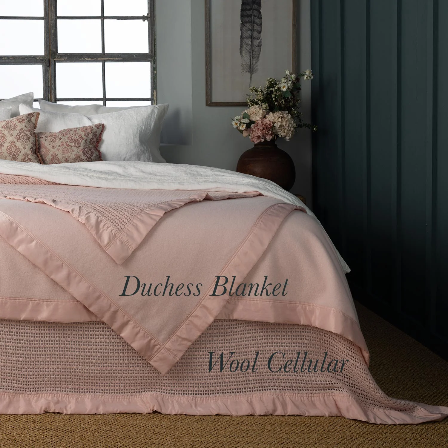 Wool Cellular Blanket - Image 5