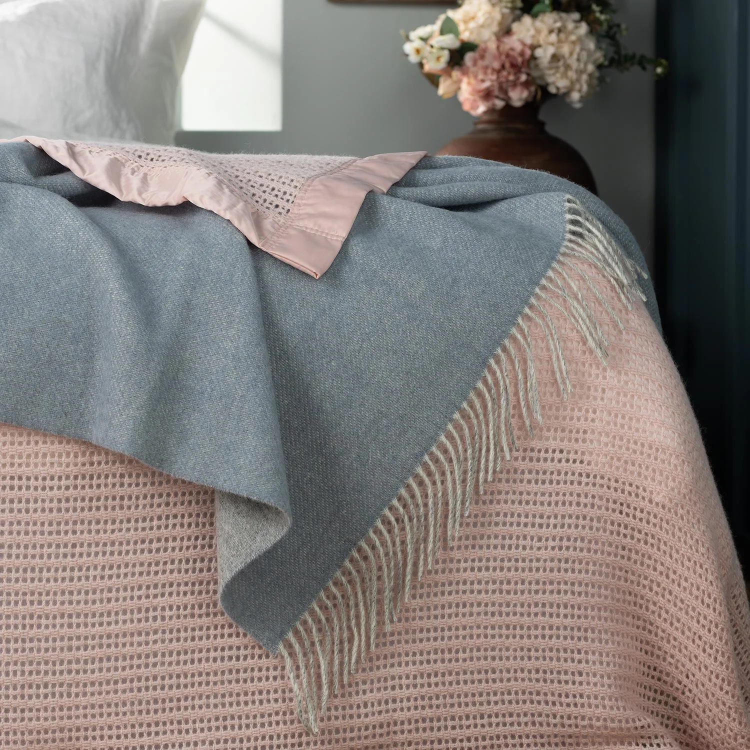 Wool Cellular Blanket - Image 8